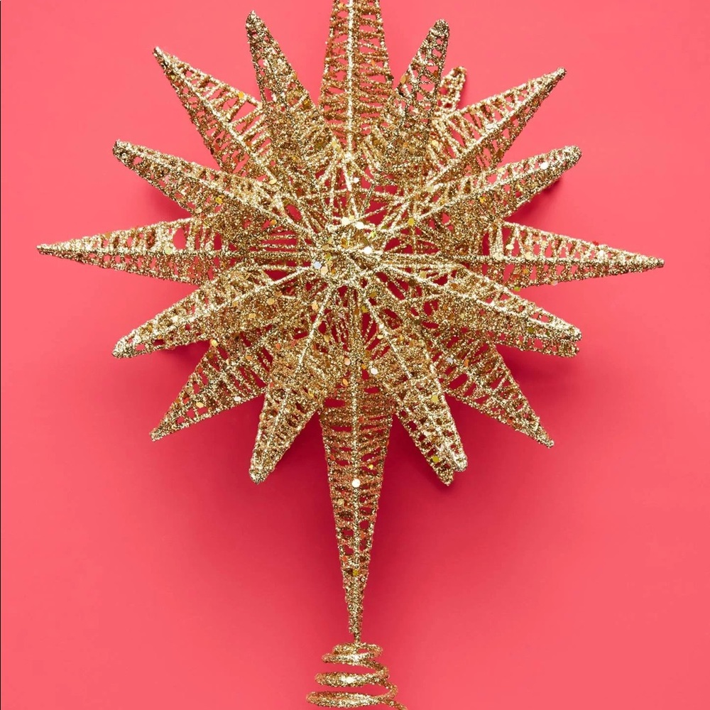 Anthropologie Moravian Star Tree Topper